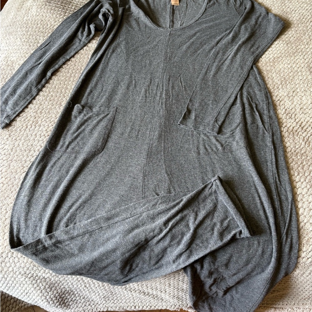 Gray Long Sleeve Smash & Tess Romper